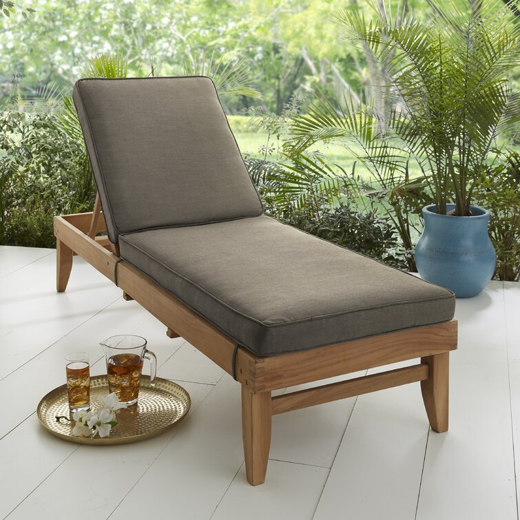 Sunbrella outdoor discount chaise lounge cushions